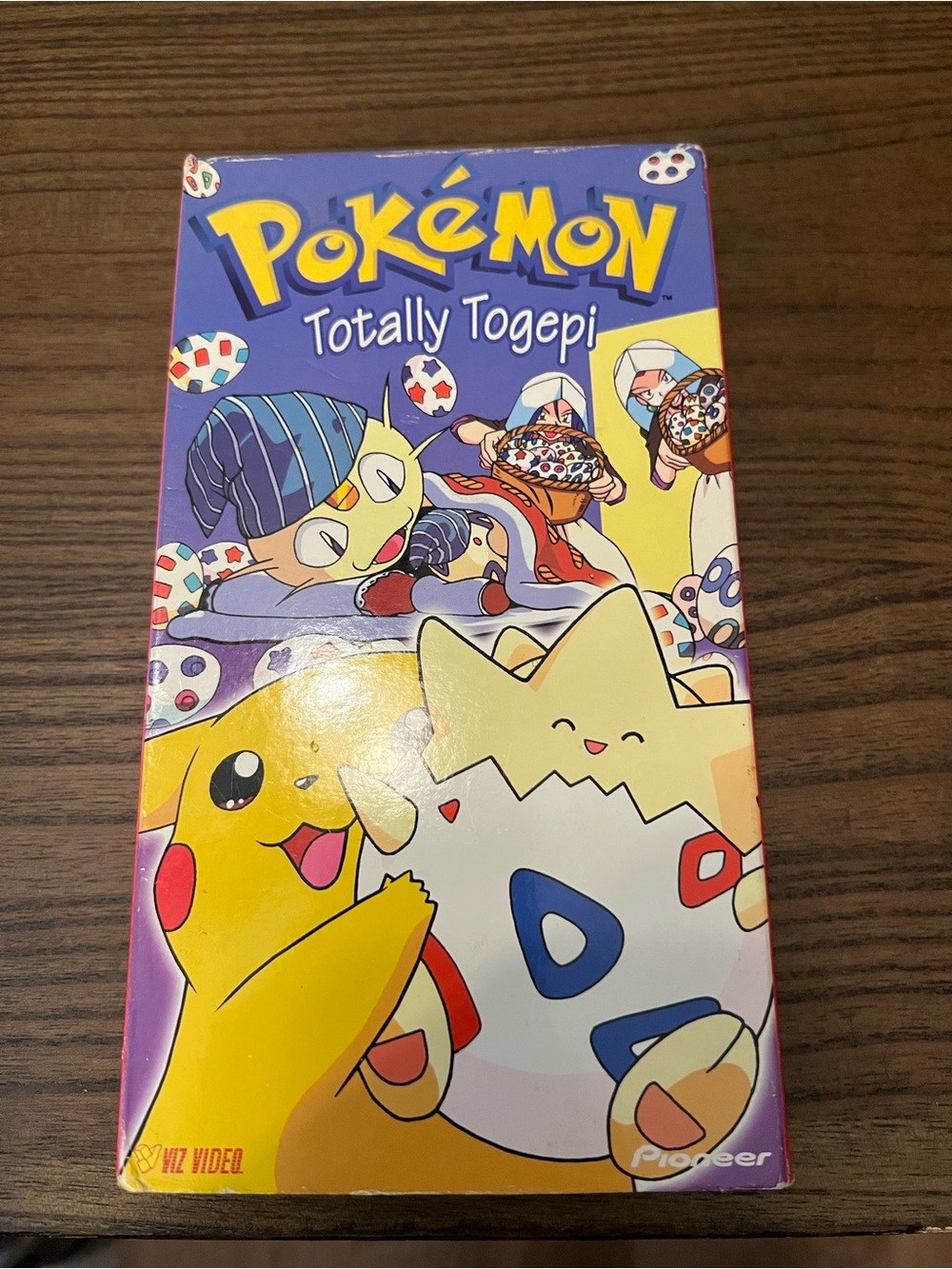 Pokemon Totally Togepi VHS tape